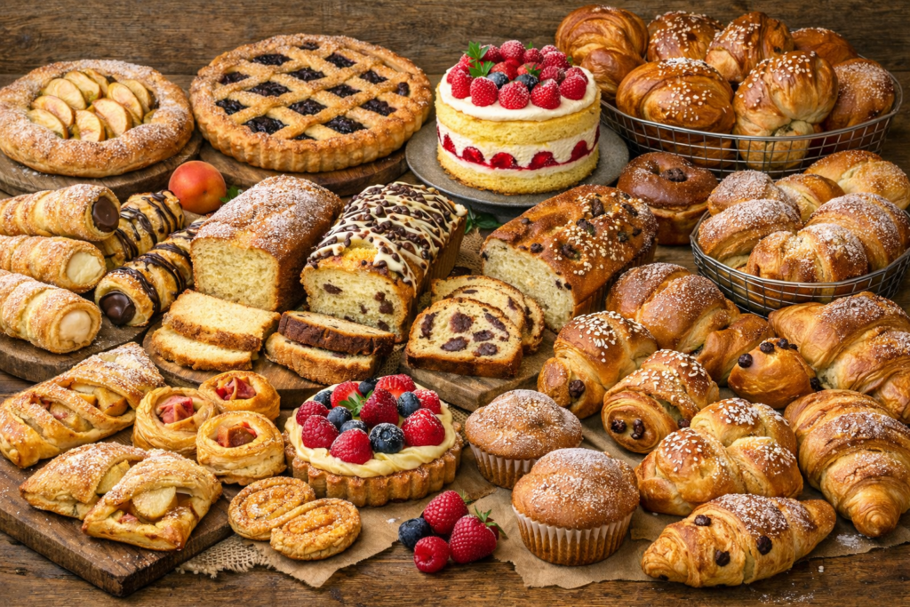 Ricette professionali con Margarina Danik CS per pasticceria e panetteria: frolla, cake e brioche selezionate da EuroSud Food
