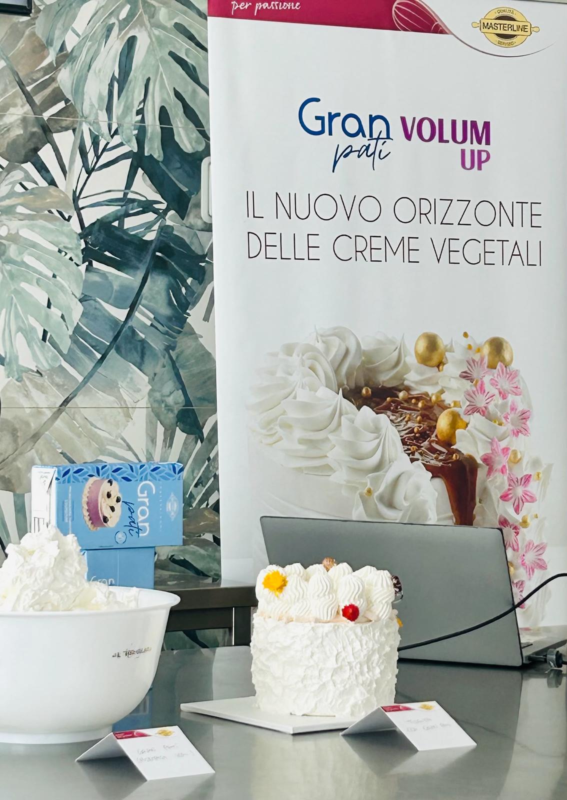 Banner Masterline Gran Patì e Volum Up, creme vegetali CSM